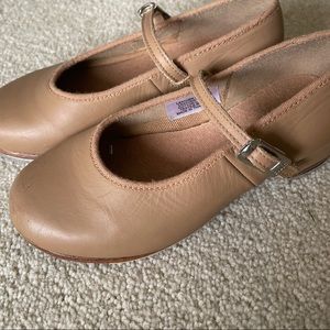 Bloch Tan Tap Shoes Size 10.5